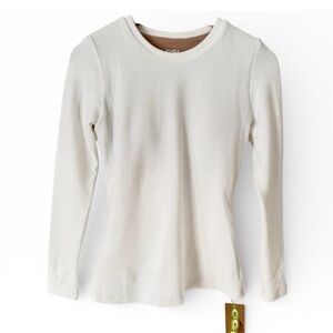 OGL Women's Cream Long Sleeve Brami Tee